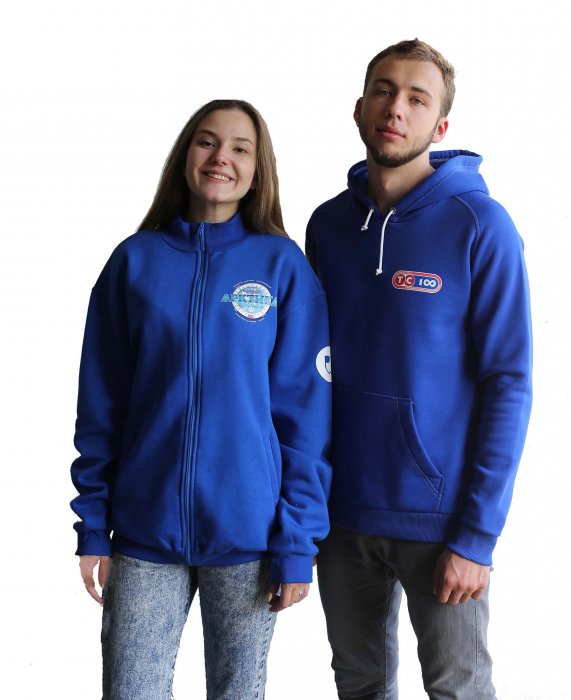 Пошив и печать на толстовках