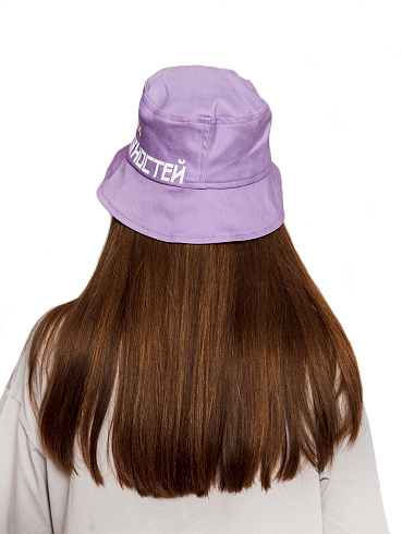 Панама фиолетовая джинсовая