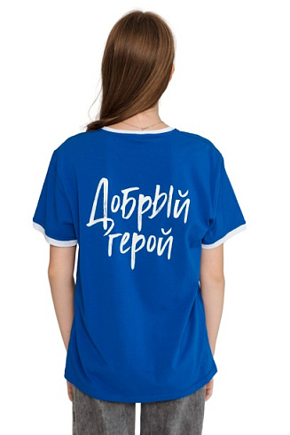 Футболка комбинированная