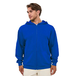 Толстовка на молнии василек