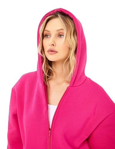 Толстовка на молнии с капюшоном