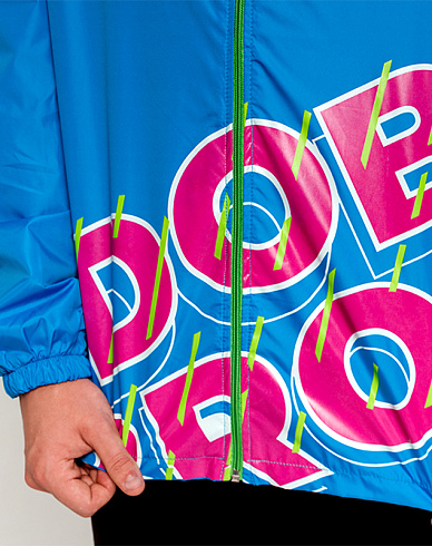 Ветровка на подкладке флис