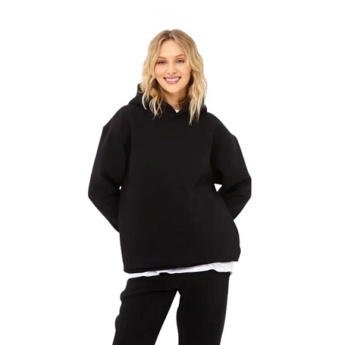 Толстовка кенгуру оверсайз поразмерный