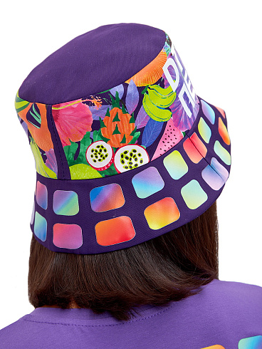 Панама с печатью DTF