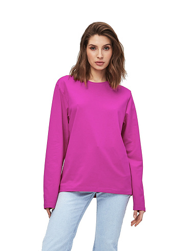 Лонгслив сирень кулирка