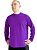 Лонгслив фиолетовый футер 2-х нитка