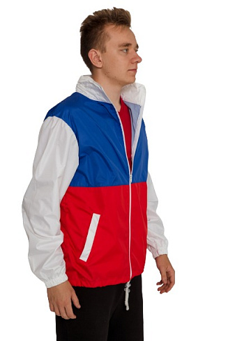 Ветровка триколор