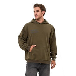 Толстовка худи оливковая