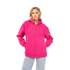 Толстовка на молнии с капюшоном