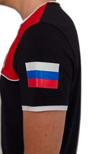 Футболка классическая с отделкой