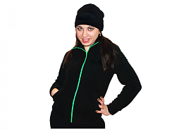 Толстовка на молнии женская