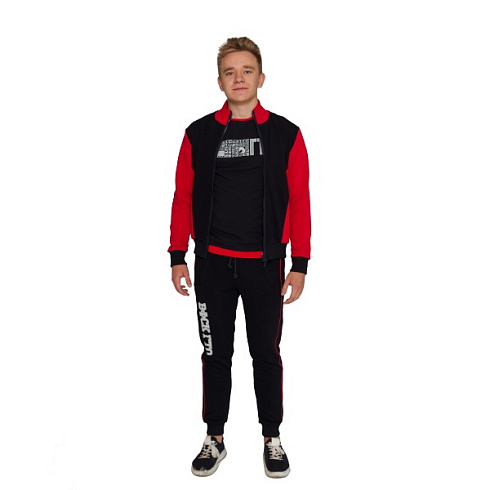 Брюки спортивные с отделкой