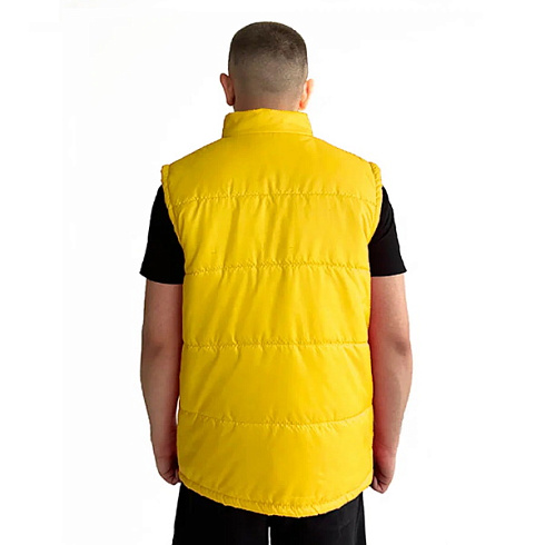 Жилет 4 стежки желтый