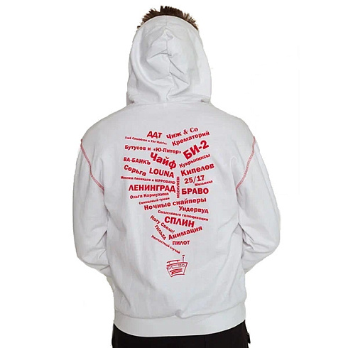 Толстовка на молнии футер 2х нитка