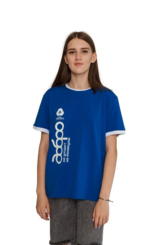 Футболка комбинированная