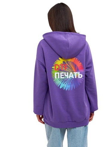 Толстовка оверсайз поразмерный