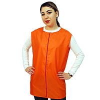 Жилетка промо на молнии оранжевая