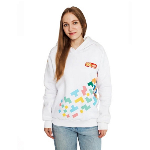 Толстовка худи без кармана