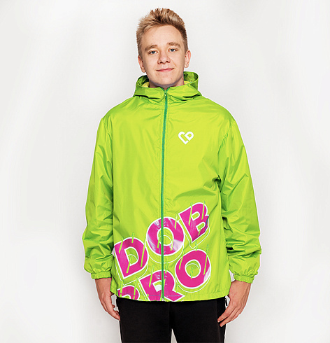 Ветровка на подкладке флис