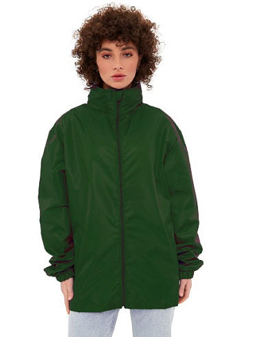 Ветровка  Классик зелёный тёмный