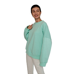 Свитшот оверсайз мята