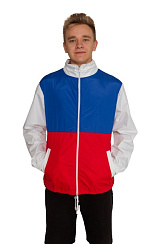 Ветровка триколор