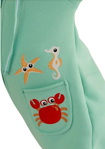 Комбинезон из футера