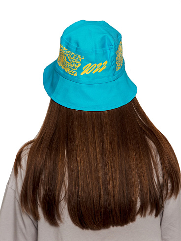 Панама голубая джинсовая