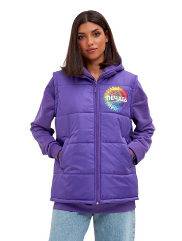 Жилетка унисекс стеганая