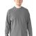 Лонгслив серый футер 2х нитка